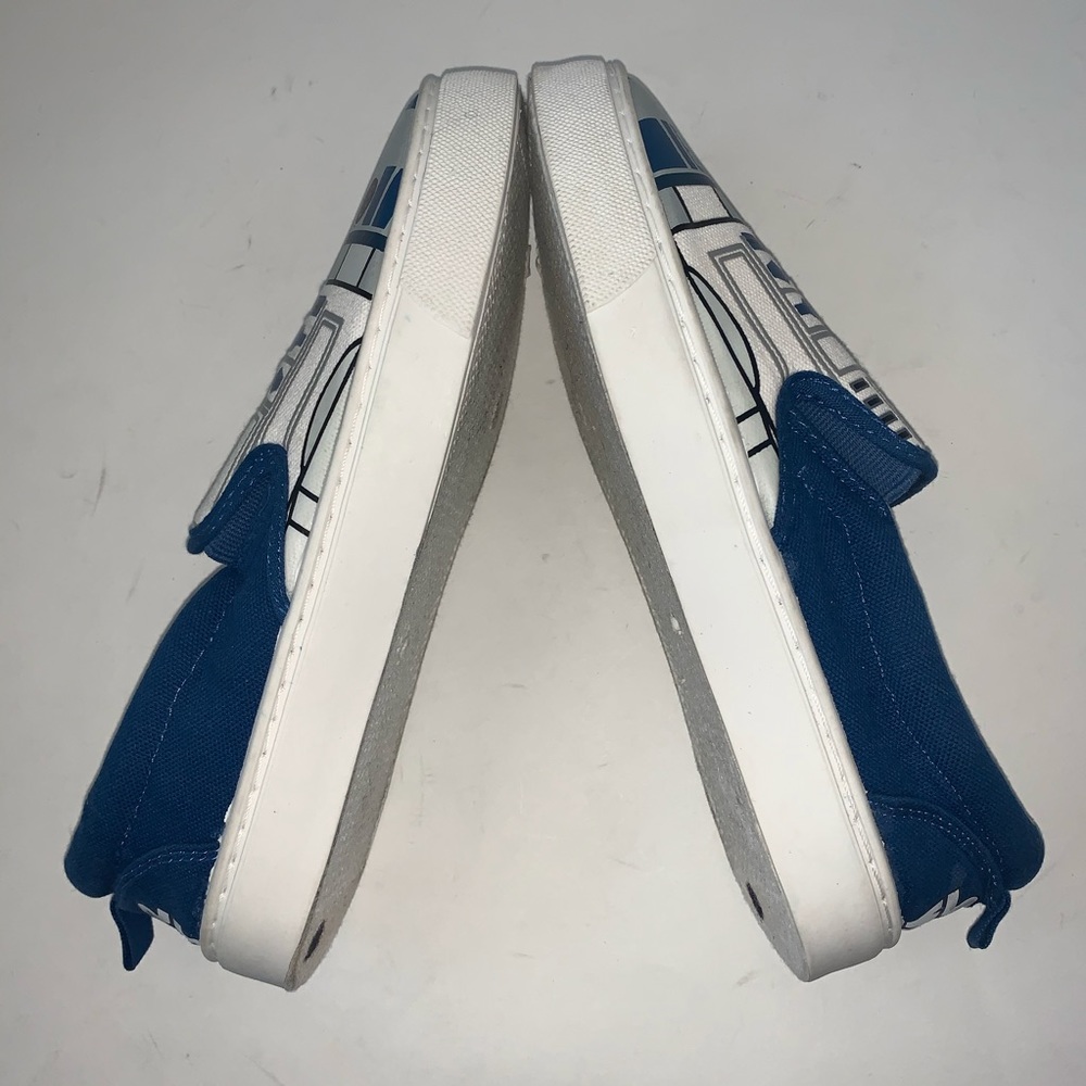Star Wars R2D2 White Men Slip On Sneaker SOLD OUT - Picture 9 of 13
